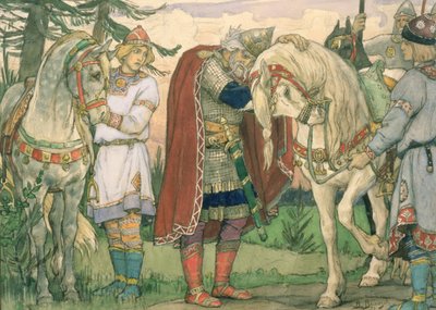 The Song of Prince Oleg, 1899 by Victor Mikhailovich Vasnetsov